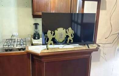 Imagem: O studio possui 1 Dormitório, 1 Banheiro, 1 Vaga na garagem