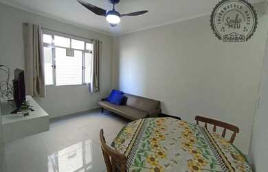 Imagem: O apartamento possui 1 Dormitório, 1 Banheiro, 1 Vaga na garagem