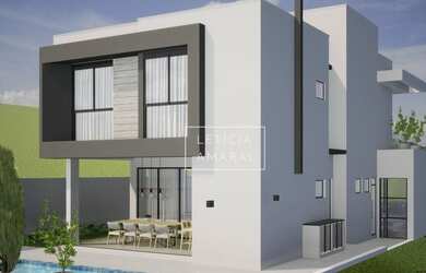 Imagem: A casa em condomínio possui 3 Dormitórios, 5 Banheiros, 4