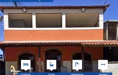 Imagem: A casa possui 3 Dormitórios, 3 Banheiros, 3 Vagas na garagem