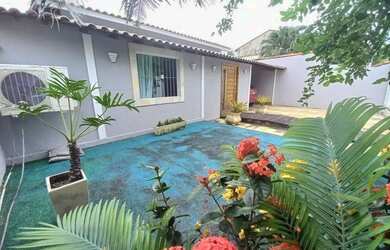 Imagem 2: Linda casa no Maravista em t 360m2 salão 3 qtos suíte lazer completo