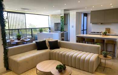 Imagem: O apartamento possui 3 Dormitórios, 4 Banheiros, 2 Vagas na