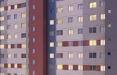 Imagem: O apartamento possui 2 Dormitórios, 1 Banheiro e 35m² de Área