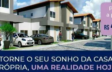 Imagem: A casa em condomínio possui 3 Dormitórios, 2 Banheiros, 2