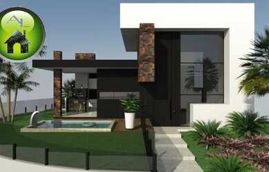 Imagem: A casa em condomínio possui 3 Dormitórios, 4 Banheiros, 2