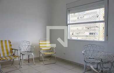 Imagem: O apartamento possui 1 Dormitório, 1 Banheiro, 1 Vaga na garagem