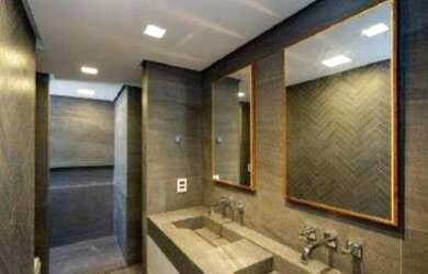 Imagem: O apartamento na cobertura possui 3 Dormitórios, 4 Banheiros