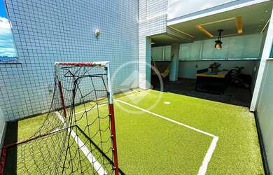 Imagem: O apartamento na cobertura possui 4 Dormitórios, 2 Banheiros