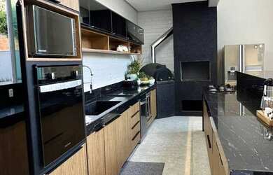 Imagem 8: SOBRADO MIRANTE DO LAGO. Piscina, Churrasqueira, Imóvel mobiliadoeAr-condicionado