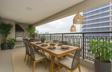 Imagem: O apartamento possui 3 Dormitórios, 4 Banheiros, 2 Vagas na