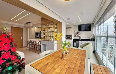 Imagem: O apartamento possui 2 Dormitórios, 3 Banheiros, 2 Vagas na