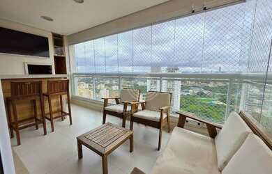 Imagem: O apartamento possui 3 Dormitórios, 5 Banheiros, 3 Vagas na