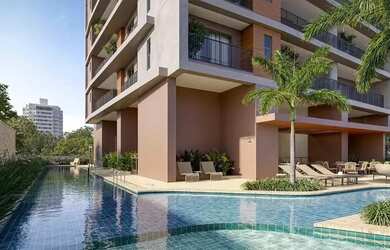 Imagem: O apartamento possui 3 Dormitórios, 2 Banheiros, 2 Vagas na