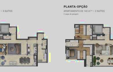 Imagem 5: Parque global. Piscina, Churrasqueira, 142m² de Áreae2 Vagas na garagem