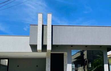 Imagem: A casa em condomínio possui 3 Dormitórios, 4 Banheiros, 4