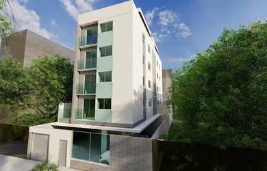 Imagem: O apartamento possui 2 Dormitórios, 1 Banheiro, 1 Vaga na garagem