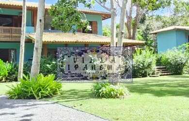 Imagem: A casa em condomínio possui 5 Dormitórios, 5 Banheiros, 5