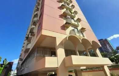 Imagem: O apartamento possui 1 Dormitório, 1 Banheiro, 1 Vaga na garagem