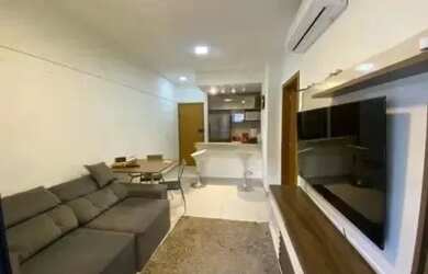 Imagem: O apartamento possui 1 Dormitório, 1 Banheiro, 2 Vagas na garagem