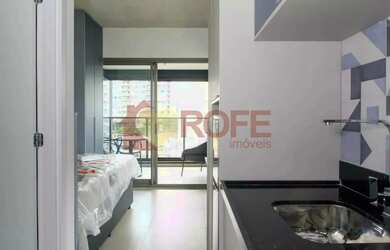 Imagem: O apartamento possui 1 Dormitório, 1 Banheiro, 23m² de Área