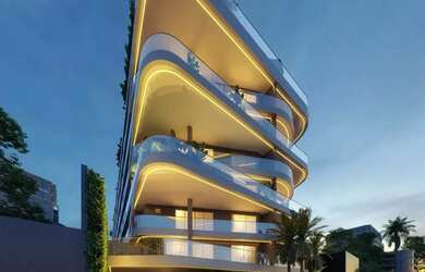 Imagem: O apartamento possui 1 Dormitório, 1 Banheiro, 45m² de Área