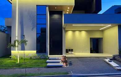 Imagem: A casa em condomínio possui 3 Dormitórios, 4 Banheiros, 172m²