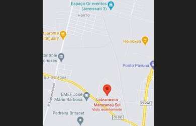 Imagem: O terreno possui 150m² de Área e está localizado em Parangaba