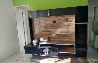 Imagem: O apartamento na cobertura possui 2 Dormitórios, 1 Banheiro