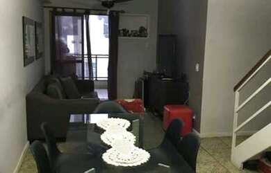 Imagem: O apartamento na cobertura possui 3 Dormitórios, 3 Banheiros