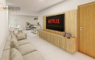 Imagem: O apartamento possui 2 Dormitórios, 2 Banheiros, 1 Vaga na