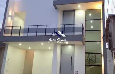 Imagem: A casa em condomínio possui 4 Dormitórios, 3 Banheiros, 4