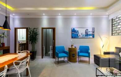 Imagem: O apartamento possui 3 Dormitórios, 2 Banheiros, 1 Vaga na