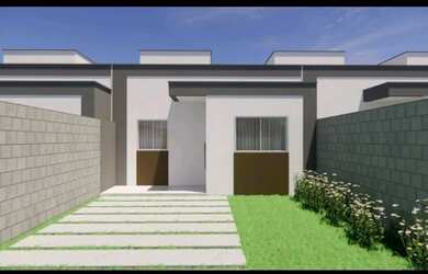 Imagem: A casa possui 2 Dormitórios, 1 Banheiro, 1 Vaga na garagem