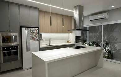 Imagem: A casa em condomínio possui 2 Dormitórios, 3 Banheiros, 2