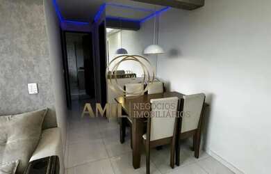 Imagem 3: EE - Aluga Apartamento, Mobiliado, 60 m², 2 Quartos, 1 Suíte, 60 m², Sacada, Monte Castel