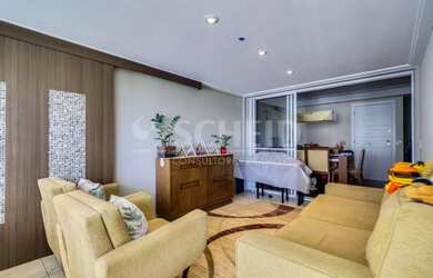 Imagem: O apartamento possui 3 Dormitórios, 5 Banheiros, 143m² de