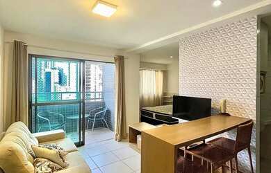 Imagem: O apartamento possui 1 Dormitório, 1 Banheiro, 1 Vaga na garagem