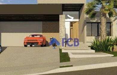 Imagem: A casa em condomínio possui 4 Dormitórios, 5 Banheiros, 402m²