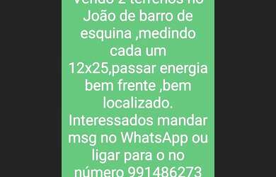 Imagem: O terreno possui 124m² de Área e está localizado em Alvorada