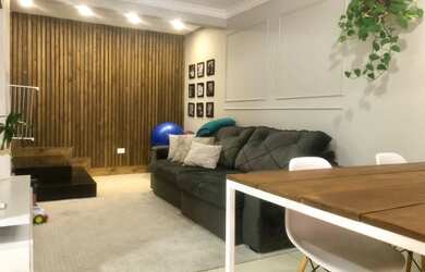 Imagem: A casa em condomínio possui 3 Dormitórios, 2 Banheiros, 2