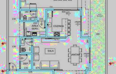 Imagem 9: Linda Casa com 3 suítes,piscina e armários planejados, à venda, 233 m² por R$ 272 - Setvil