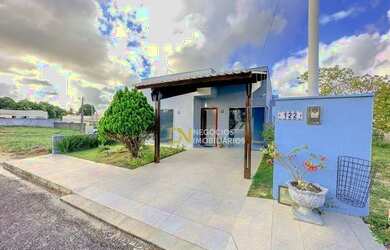 Imagem: A casa em condomínio possui 3 Dormitórios, 2 Banheiros, 2