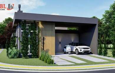 Imagem: A casa possui 3 Dormitórios, 2 Banheiros, 2 Vagas na garagem