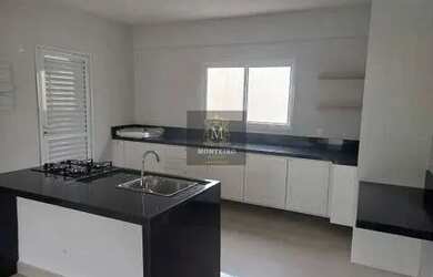 Imagem: A casa em condomínio possui 3 Dormitórios, 1 Banheiro, 2 Vagas