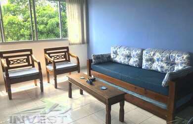 Imagem 1: Ubatuba, Itagua - Apartamento com 02 dormitórios sendo 01 suite e vista para o mar