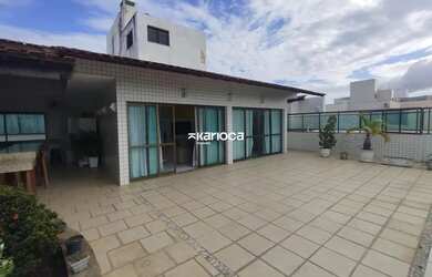 Imagem: O apartamento na cobertura possui 3 Dormitórios, 5 Banheiros