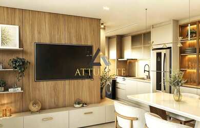 Imagem 4: Izy Residencial. Churrasqueira, Área de serviço, 47m² de Áreae1 Vaga...