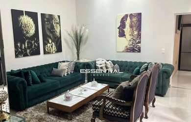 Imagem 3: Casa Mobiliada no Figueira II 3 Suítes, Pé-Direito Alto e Área Gourmet