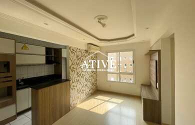 Imagem: O apartamento possui 2 Dormitórios, 2 Banheiros, 1 Vaga na