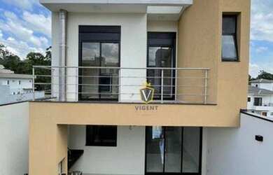 Imagem: A casa em condomínio possui 3 Dormitórios, 4 Banheiros, 4